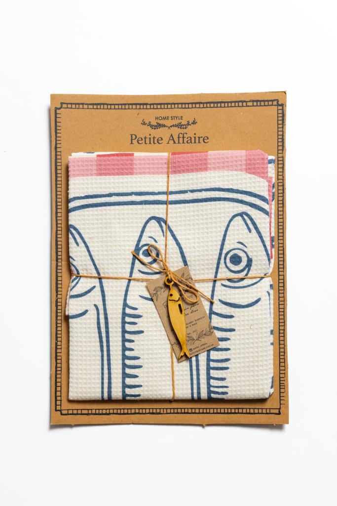 Paño Nido de Abeja Sardine